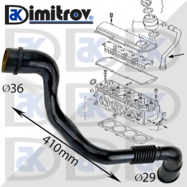 Маркуч картерни газове Audi A3 Skoda Octavia Volkswagen Bora Caddy Golf New Beetle Touran